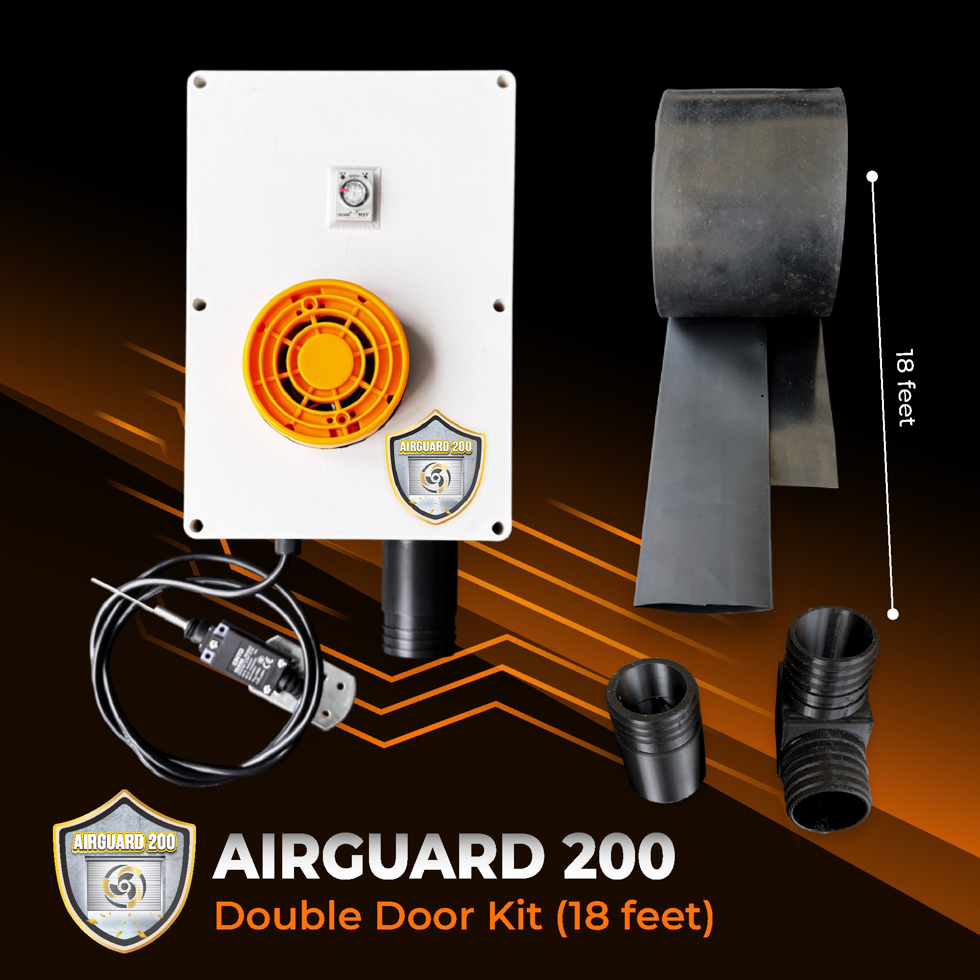 AirGuard 200 - Powerful Automatic Blower for Clean Entryways